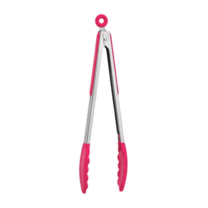 Hot Pink Silicone Zing Tongs