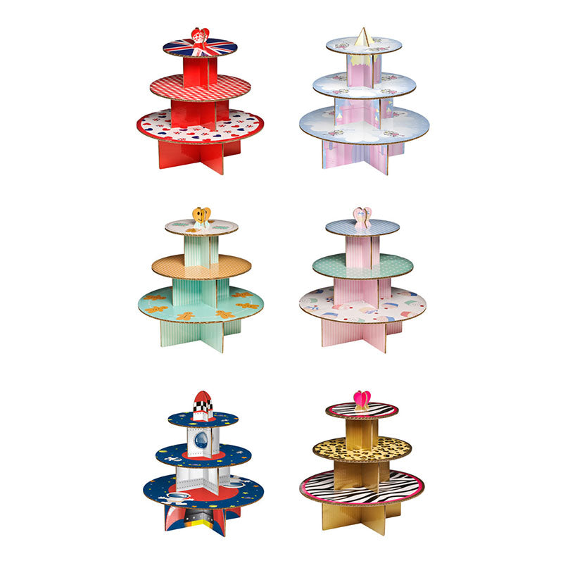 I Love UK 3 Tier Cake Stand