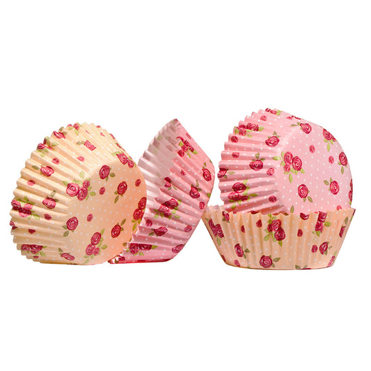 Rose 60pcs Medium Cupcake Cases