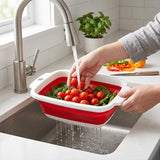 Zing Red Tpr Colander
