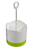 Lime Green 4 Compartment Cutlery Caddy - Premier Home
