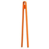 Zing Orange Silicone Tongs