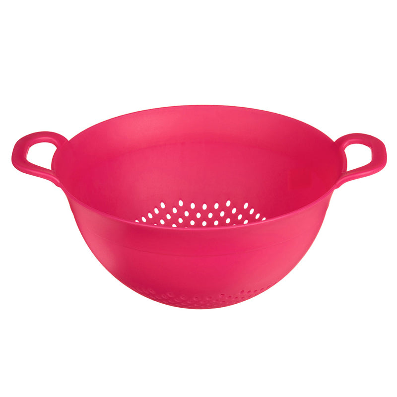 Hot Pink Large Plastic Colander