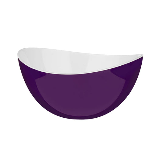 Purple And White Small Bowl
