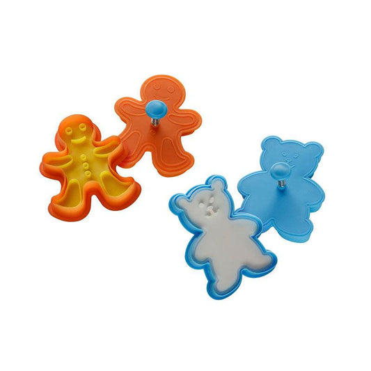 Gingerbread Man Cookie Cutters/Stamps - Premier Home