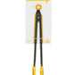 Yellow Silicone Stainless Steel Zing Tongs