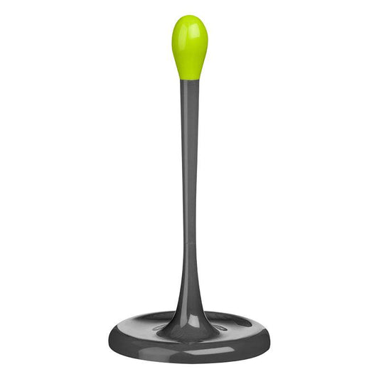 Grey And Lime Green Kitchen Roll Holder - Premier Home