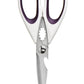 Zing Purple Tpr Multi Function Scissors