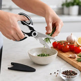 Zing Black And White Scissors