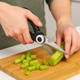 Zing Black And Purple Scissors