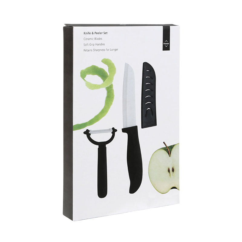 Ceramic Knife & Peeler Set