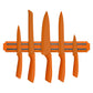 Orange Magnetic Knife Storage Bar And Holder