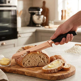 Orion Rose Gold Bread Knife