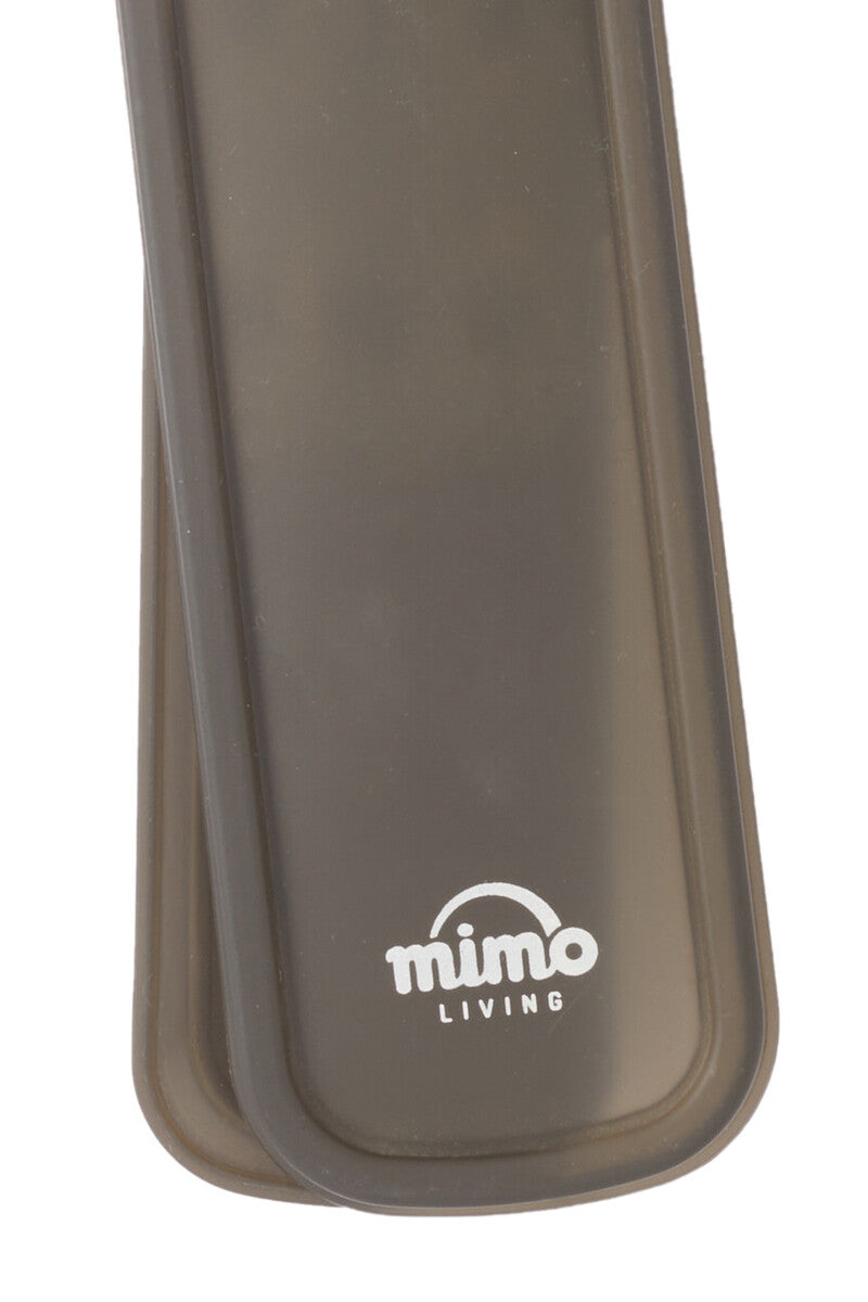 Mimo 3 Pc Black Portable Cutlery Set