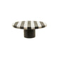 Soma Small Black and White Marble Round Cake Stand