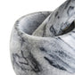 Salerno Grey Marble Clean Sided Mortar And Pestle