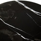 Marmore Black and Gold Marble Cake Stand