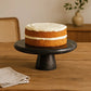Marmore Black and Gold Marble Cake Stand