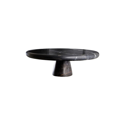 Marmore Black and Gold Marble Cake Stand