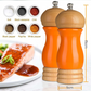 Orange High Gloss Salt and Pepper Mill Set