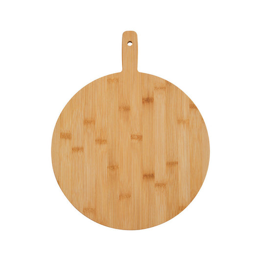 Aleki Bamboo Round Paddle Chopping and Serving Board