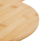 Aleki Bamboo Round Paddle Chopping and Serving Board