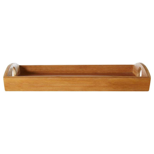 Aleki Bamboo Serving Tray With Handles - Premier Home