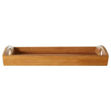 Aleki Bamboo Serving Tray With Handles - Premier Home
