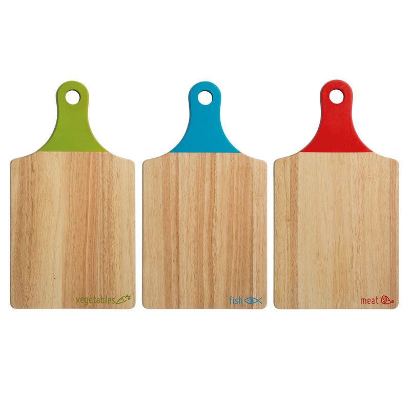 Icon Paddle Chopping Boards - Set of 3