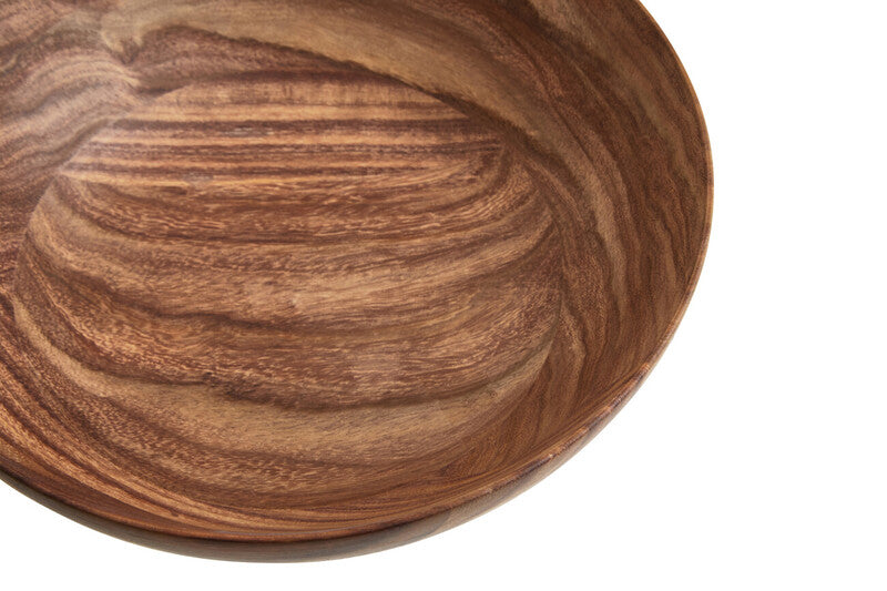 Rosi Small Round Sheesham Wood Salad Bowl