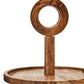 Kora Sheesham Wood Two Tier Cake Stand