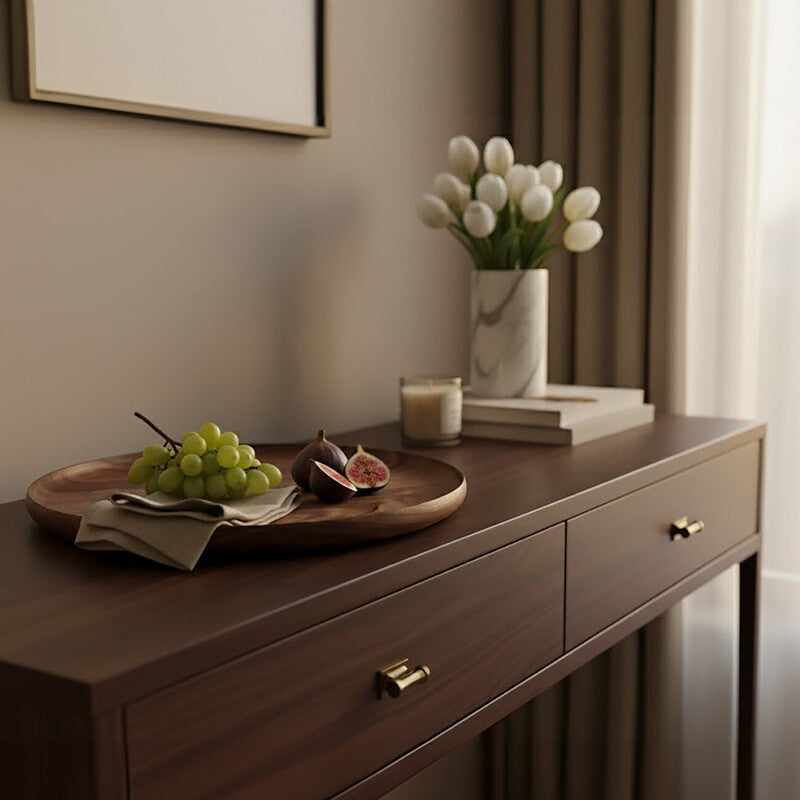 Rosi Round Sheesham Wood Plate