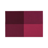 Pink PVC Grid Design Placemats - Set of 4 - Premier Home