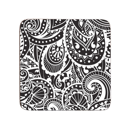 Paisley Coasters - Set of 4