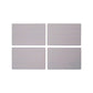 4Pc Frosted Deco Purple Placemats - Premier Home