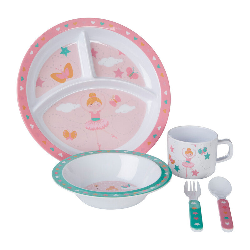 Mimo Kids Bella Ballerina Dinner Set