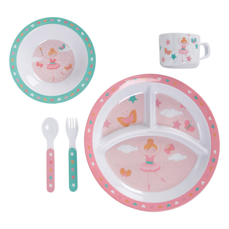 Mimo Kids Bella Ballerina Dinner Set