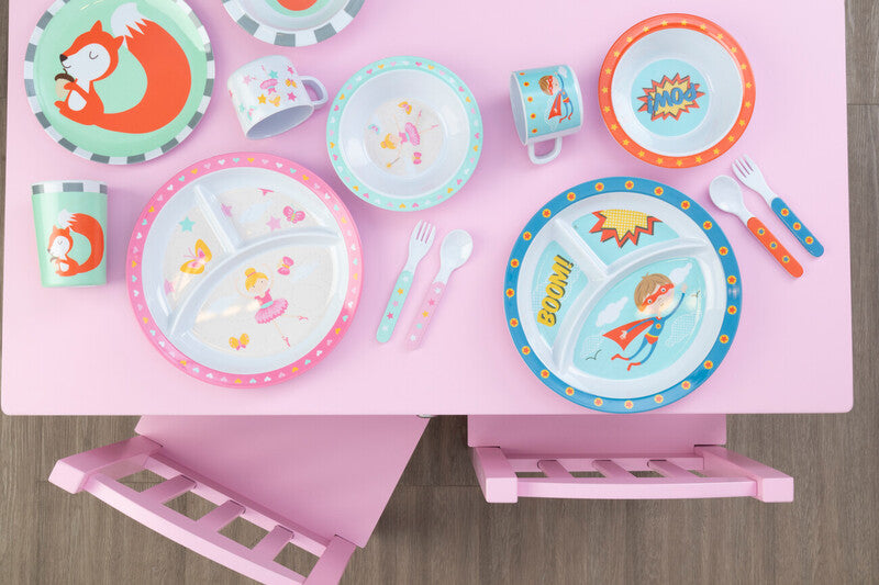 Mimo Kids Bella Ballerina Dinner Set