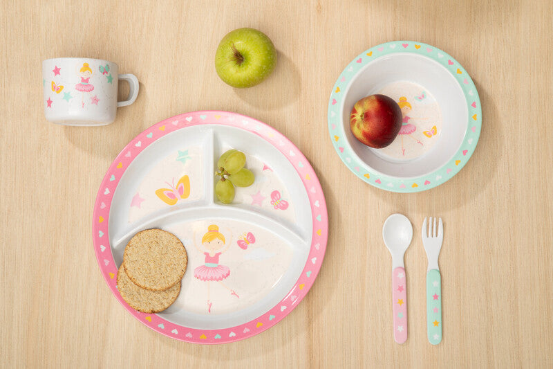 Mimo Kids Bella Ballerina Dinner Set