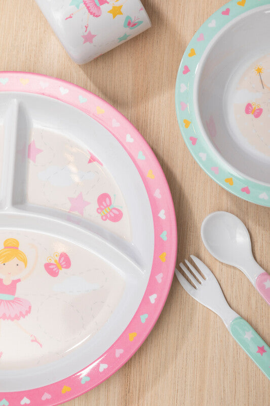 Mimo Kids Bella Ballerina Dinner Set