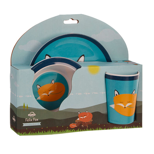 Mimo Kids Felix Fox Dinner Set