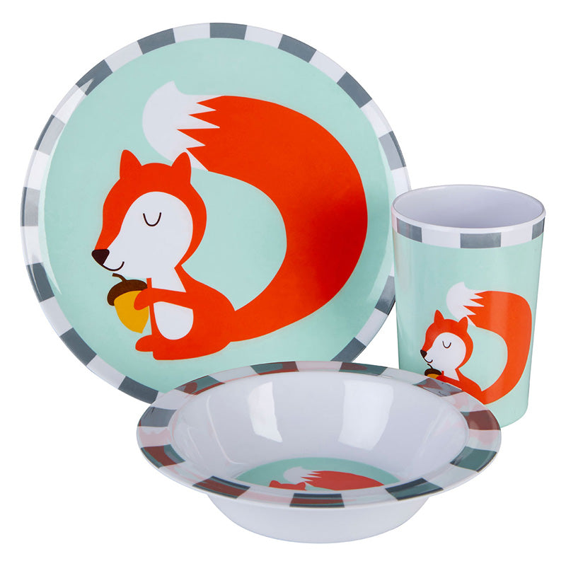 Mimo Kids Susie Squirrel Dinner Set – Premier Home