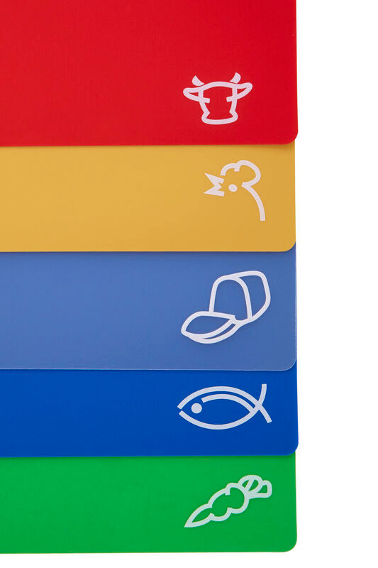 Set of 5 Flexible Chopping and Serving Boards
