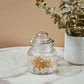 Ribbed Glass Storage Jar -600ml