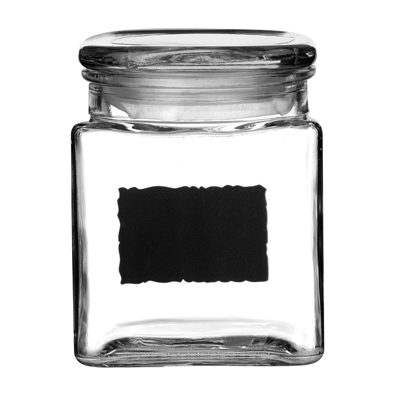 Glass and Chalkboard Storage Jar - 72kg