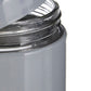Grey Steel Wrap Glass Storage Jar - 1500Ml