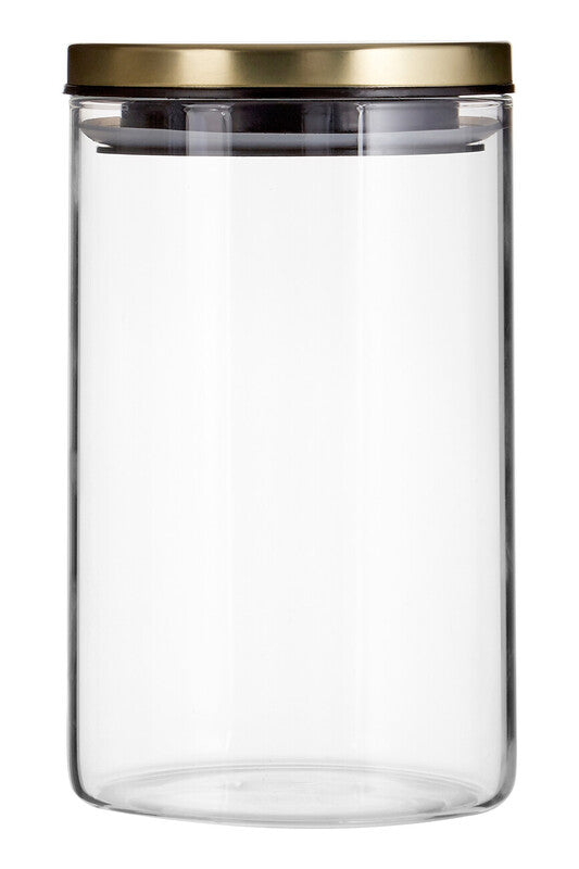 Freska Gold Lid Storage Jar - 950Ml