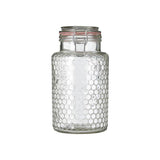 Apiary Pink Seal Large Glass Jar - Premier Home
