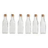 Tromso 6pcs Small Glass Bottles