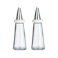 Cream Plastic Oil And Vinegar Set - Premier Home